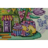 Abris Art Berry Cupcake Cross Stitch Kit
