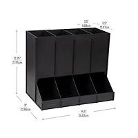 Mind Reader 14.5" 4-Compartment Coffee Pod Dispenser