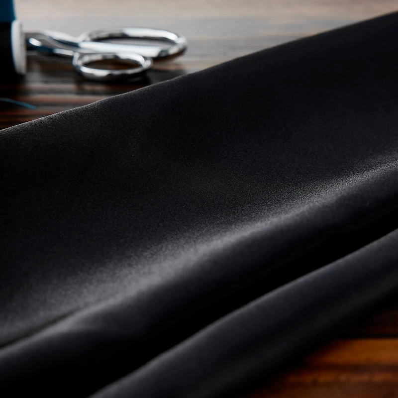 Feldman Black Costume Satin