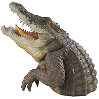 Design Toscano 19" Snapping Swamp Gator Statue
