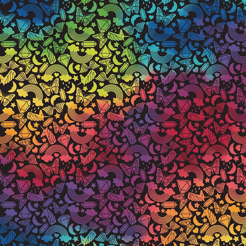 Cricut® Infusible Ink™ Transfer Sheet Patterns, Bright Bow Fairytale