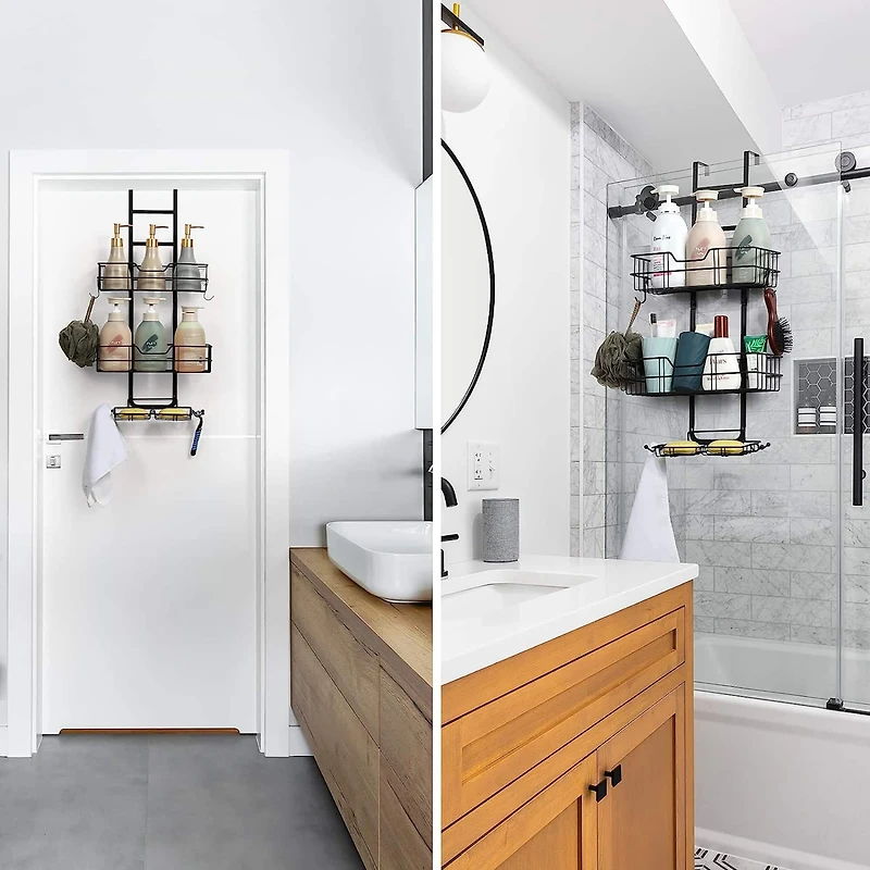 NEX™ Over the Door Shower Caddy Organizer