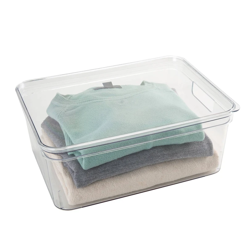 Simplify Lidded Storage Bin