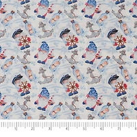 SINGER Nautical Gnomes Cotton Fabric