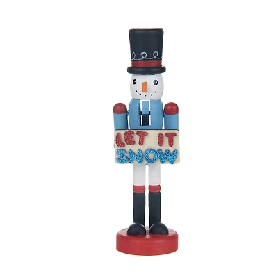 7.75" Wood Snowman Nutcracker Kit by Creatology™