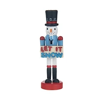 7.75" Wood Snowman Nutcracker Kit by Creatology™