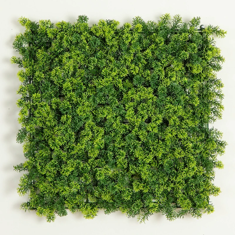 20" Irish Green Meadow Artificial Living Wall Panels, 6ct.