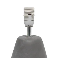 Simple Designs™ 14.5" Pinnacle Concrete Table Lamp