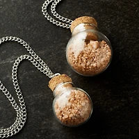 Found Objects™ Clear Round Bottle Pendants by Bead Landing™