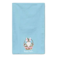 Gnome Bunny Basket Tea Towel Set