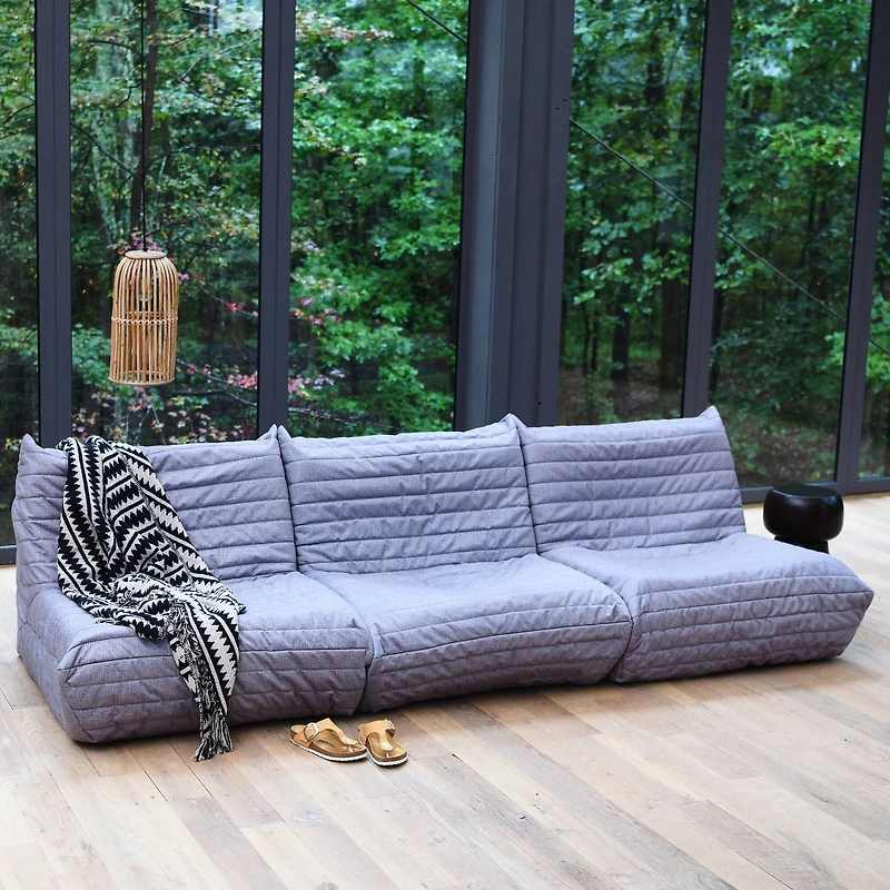 Hello Honey® Woven Bamboo Ceiling Light