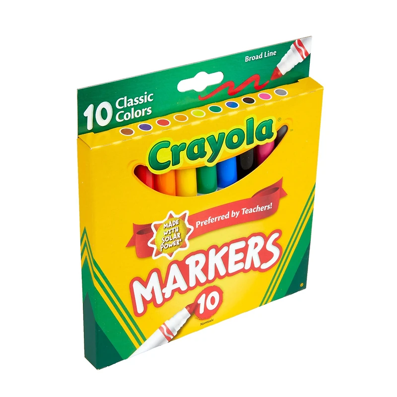 Crayola® Classic Broad Line Markers