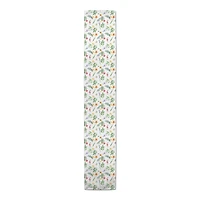 Spring Flower Bunches 16" x 90" Cotton Twill Runner