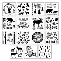 Woodland Stencils by Craft Smart®, 12" x 12"
