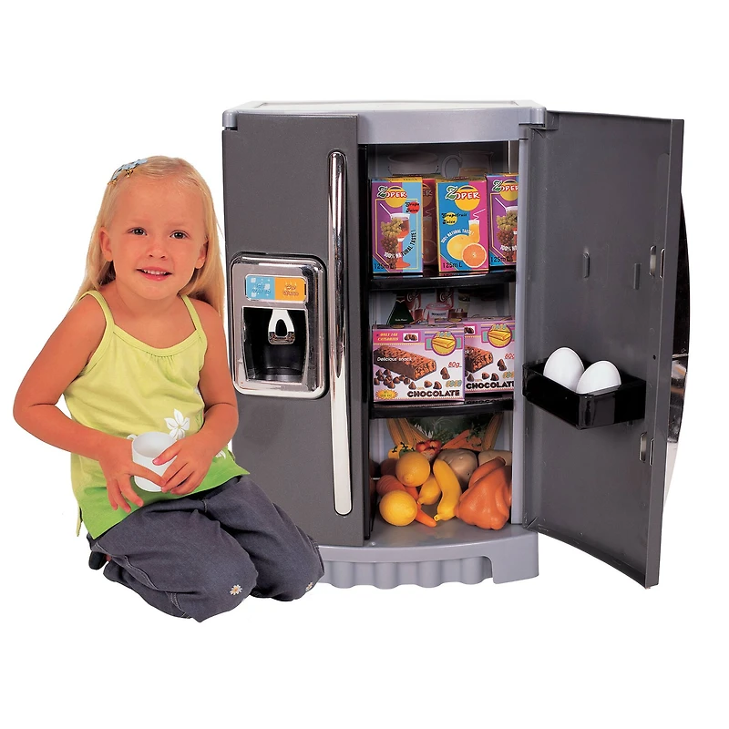 20-Piece Children's Electronic Fridge Playset