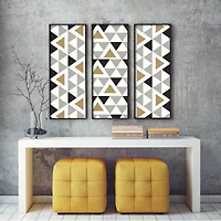 RoomMates Geometric Triangle Peel & Stick Wallpaper