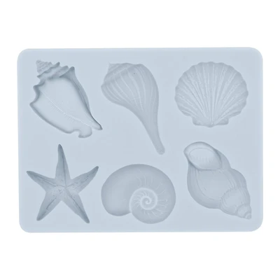 Sea Shell Silicone Fondant Mold by Makery®
