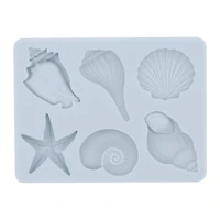 Sea Shell Silicone Fondant Mold by Makery®