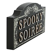 11" Spooky Soirée Block Tabletop Décor by Ashland®