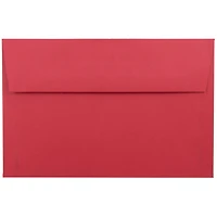 JAM Paper 6"x 9" Brite Hue Christmas Colored Invitation Envelopes