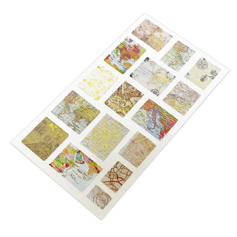 Travel Map Stickers by Recollections™