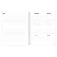 TF Publishing 2024-2025 Large Spiral Print Monthly Planner