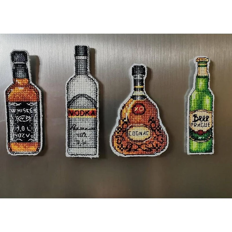 MP Studia Bottles Cross Stitch Kit