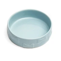 Park Life Designs Manor Blue Pet Bowl