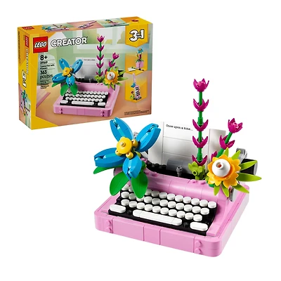 LEGO® Creator™ 3in1 Typewriter with Flowers