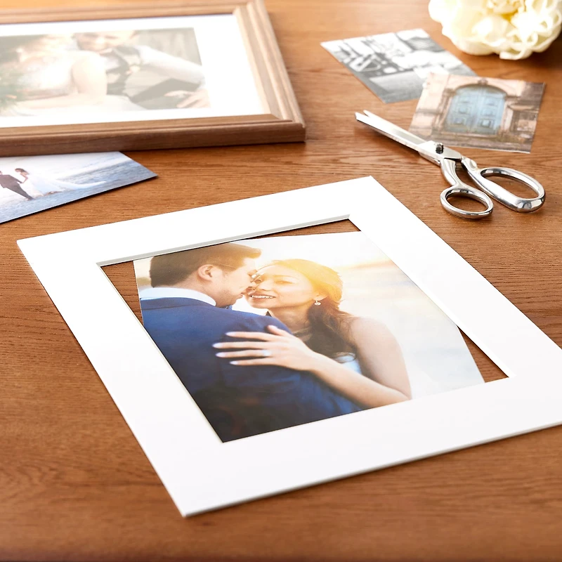 11" x 14" Mat By Studio Décor®, 8" x 10" Opening, Museum White