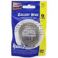 HangZ™ 20lb. Coated Stainless Steel Gallery Wire, 9ft.