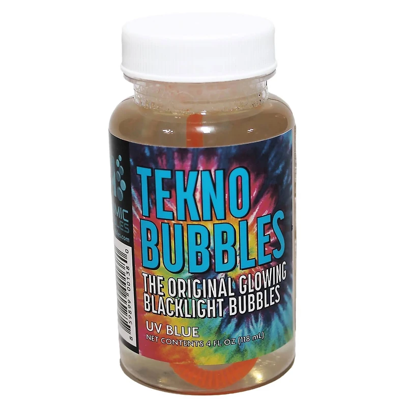 Atomic Bubbles 4oz. Blue & Gold Tekno Bubbles, 12ct.