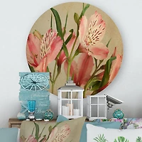 Designart - Retro Alstroemeria Flower