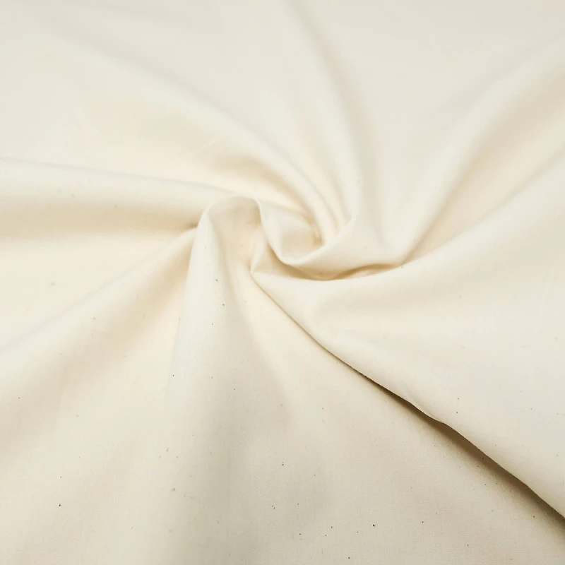Roc-Lon Unbleached Ava-Lon 200 Count Permanent Press Cotton Muslin Fabric