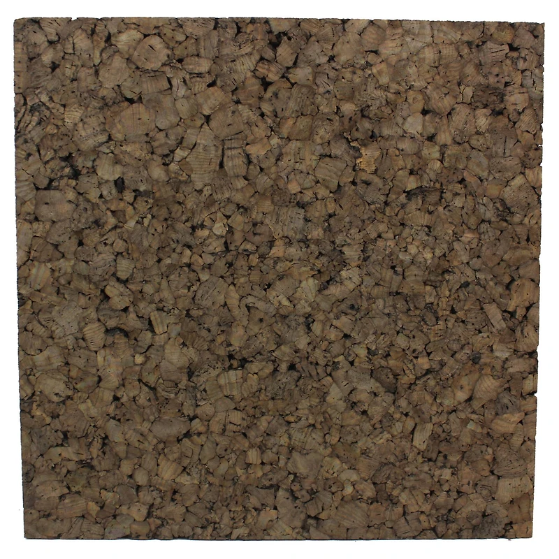 12" x 12" Flipside Dark Cork Tiles, 4ct.