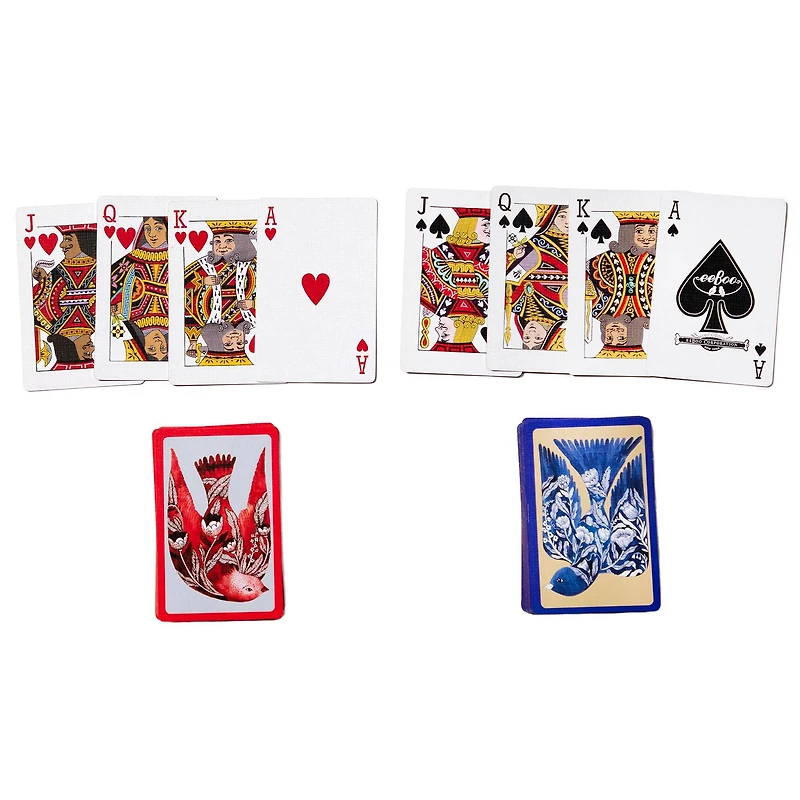 eeBoo Piece & Love Malin's Birds Bridge Playing Card Set