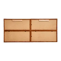 Hello Honey® NoSom Terra Cotta Sound Reducing 4-Panel Velvet Upholstered Headboard, King