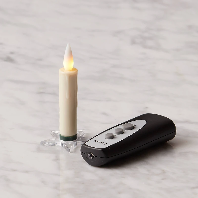 4" FIA Flame LED Candle Clip, 10ct.