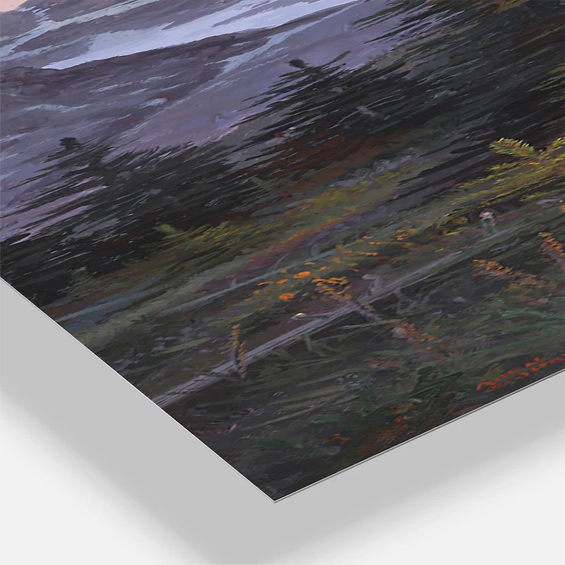 Designart 'High Country Muley Large Traditional Multipanel Wall Clock