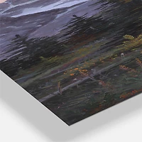 Designart 'High Country Muley Large Traditional Multipanel Wall Clock