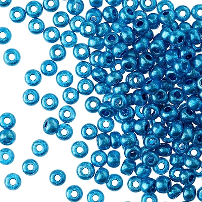 John Bead Metallic Czech Glass Seed Beads