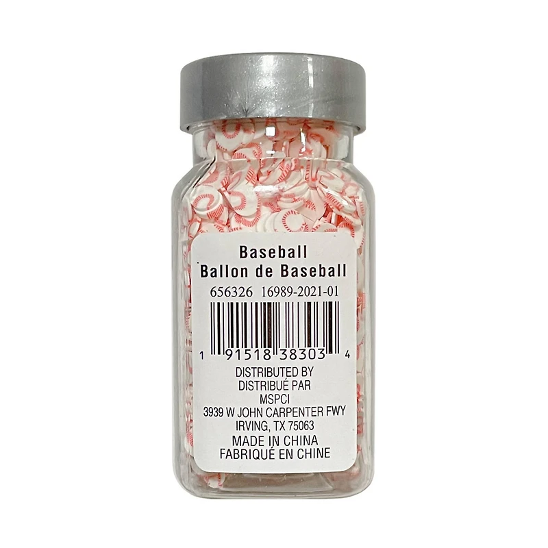 Specialty Glitter Baseball Shapes by Recollections™