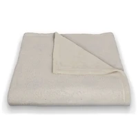 50" x 60" Bless This Home Leaf Coral Fleece Blanket