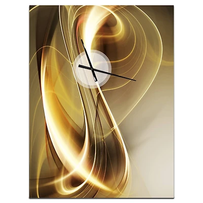 Designart Elegant Modern Sofa Wall Clock