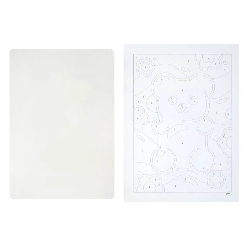 Kawaii Gummy Bear Paint-by-Number Acrylic Surface Kit by Artist's Loft®