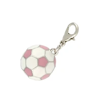 Pink Soccer Ball Charm by Bead Landing™