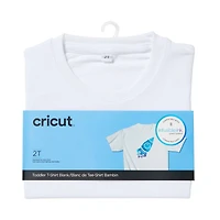 Cricut® Toddler White Crew Neck T-Shirt Blank