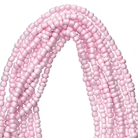 12 Pack: Light Pink Glass Seed Beads, 6/0 by Bead Landing™