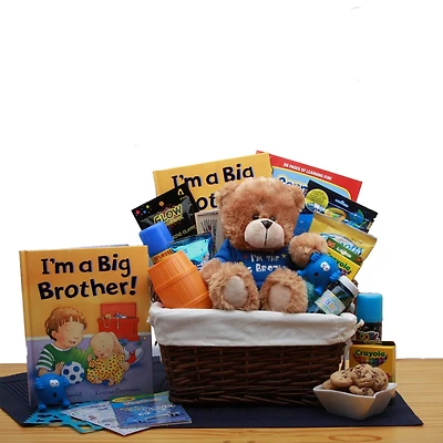 I'm The Big Brother Children's Gift Basket Set