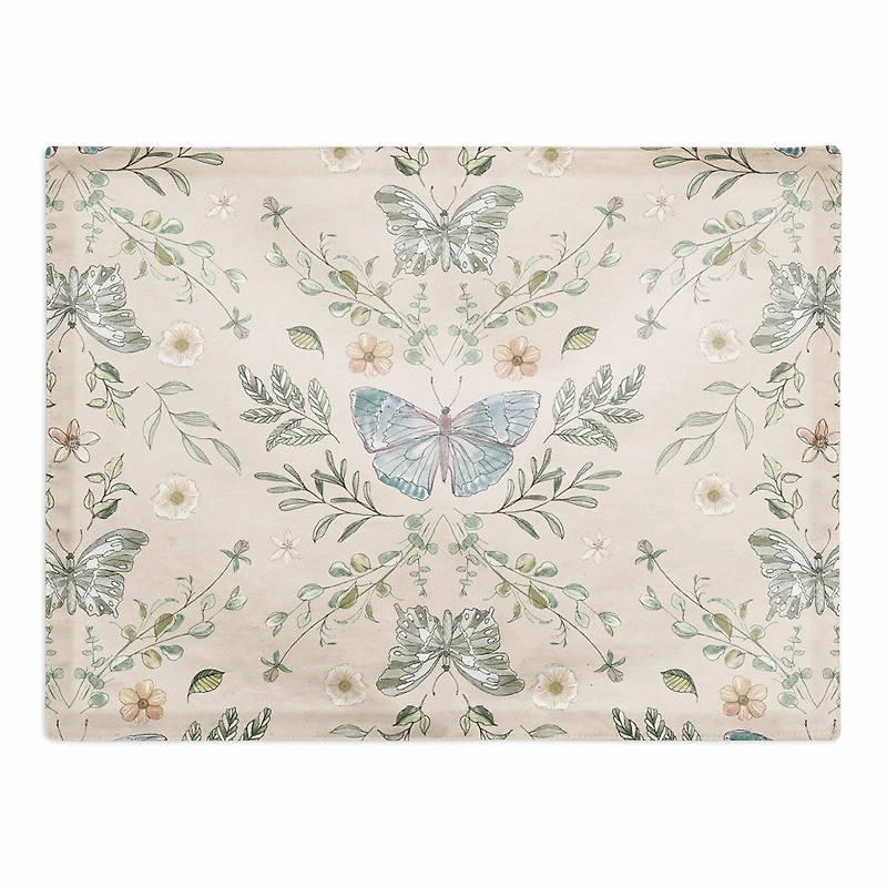 Butterfly Cotton Twill Placemat